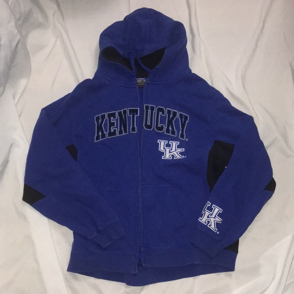 University Of Kentucky ZIP Up Jacket With Hood - Picture 1 of 4